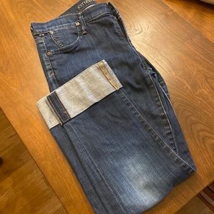 Citizens of humanity cropped/cuffed jeans size 28